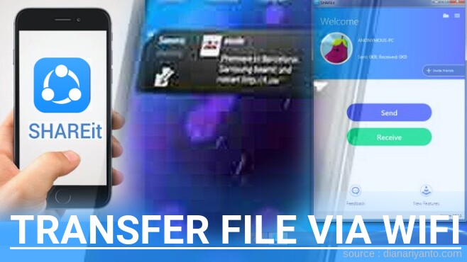 Cara Transfer File via Wifi di IMO I MEMO Menggunakan ShareIt Versi Baru