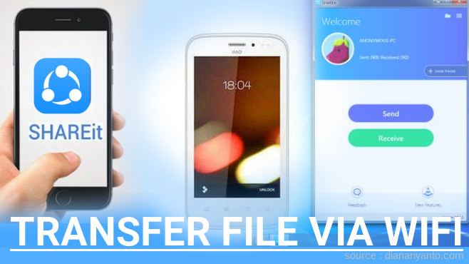 Cara Mudah Transfer File via Wifi di IMO S88 Discovery Menggunakan ShareIt Terbaru