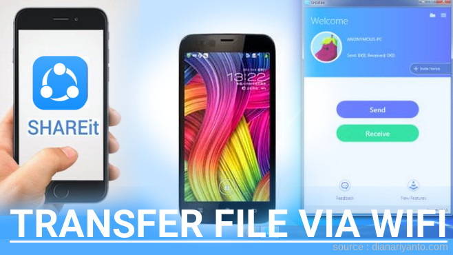 Cara Transfer File via Wifi di IMO S98 Champion Menggunakan ShareIt Terbaru