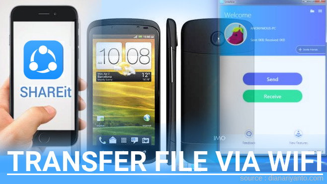 Mengenal Transfer File via Wifi di IMO S99 Ocean Menggunakan ShareIt Versi Baru
