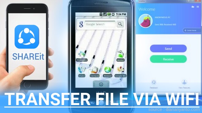 Tips Transfer File via Wifi di IMO X2 Menggunakan ShareIt Versi Baru