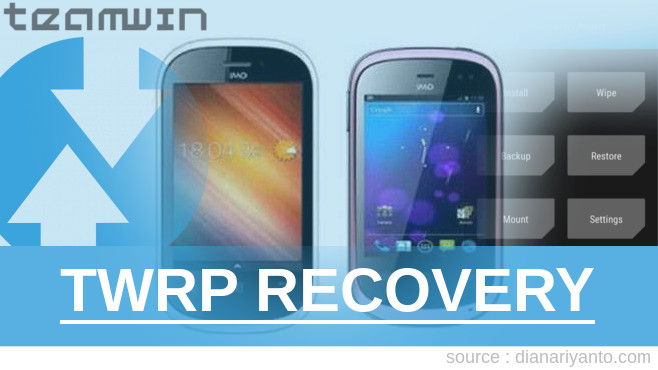 Pasang TWRP IMO Normandy Tested